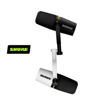 SHURE MV7+ PLUS 플러스 슈어 하이브리드 마이크 (당일배송), 화이트