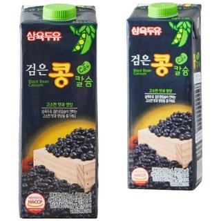 삼육두유 검은콩칼슘, 950ml, 6개