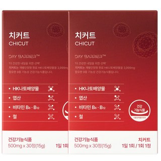 데이배리어 치커트, 2개, 30정