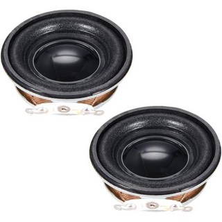 uxcell 3W 4옴 DIY 스피커 40mm 원형 교체용 라우드스피커 2pcs, uxcell 3W 4옴 DIY 스피커 40mm 원형 교