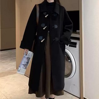 발리걸 카라넥 모직 떡볶이 코트
