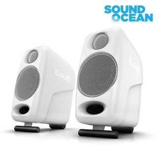 아이케이 멀티미디어 IK Multimedia 레퍼런스 모니터 스피커, iLoud Micro Monitor 화이트 (2통), 화이트