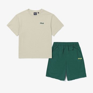 키즈 리니어로고 반팔 상하세트/FK2FSH2003X