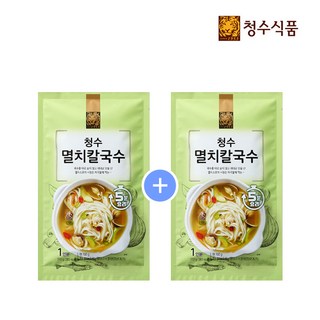 청수식품 멸치칼국수 1인분 110g, 1개