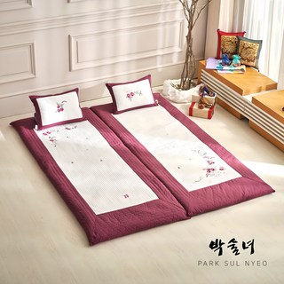 박술녀 자수광목 요세트
