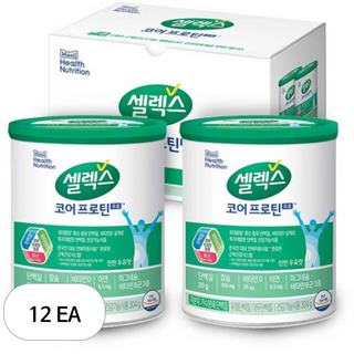 셀렉스 코어 프로 복합 프로틴 파우더, 304g, 12개