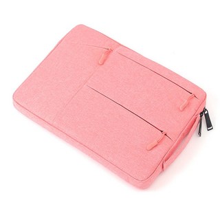 브이커머스 세로 손잡이 노트북 파우치 핑크 42X31CM 노트북용가방, 1개