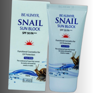 뷰미르 스네일 워터프루프 선크림 70ml SPF50 PA/선스틱/자외선차단/UV선크림