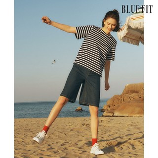 [25SS 최신상] 블루핏 하프 데님 2종
