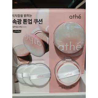 아떼 속광 톤업 쿠션 12g+리필 12g+퍼프 3 ea, 1개