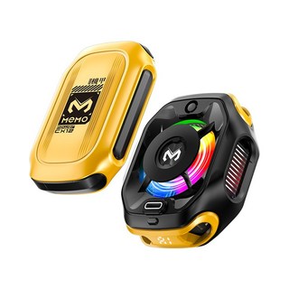 MEMO CX12 반도체 휴대폰 쿨러 아이스 탈착식 2000mAh 배터리 온도 조절 백 클립 모바일 게임용, 01 CX12, 1개