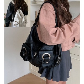 엣지원 링포인트 투포켓 투웨이 백팩 여성 숄더백