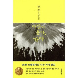 바람이 분다 가라, 글: 한강, 문학과지성사