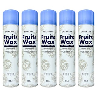 과일나라 웰코스 후르츠 왁스 헤어 스프레이 300ml, 5개