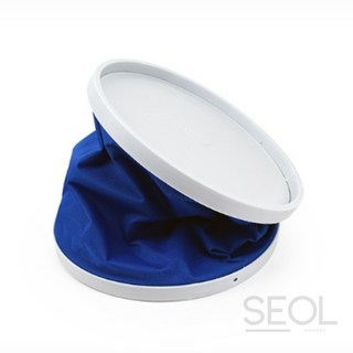 3WC 접이식 양동이 9L 세차용버킷 접이식바스켓
