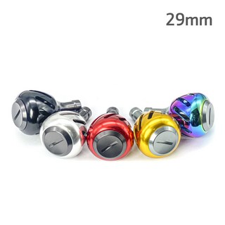 해룡피싱 스피닝릴 핸들노브 튜닝 29mm 알리쿠스, 골드, 파워핸들 47mm