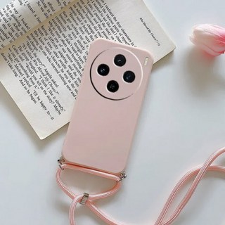 샤오미 호환 레드미 14C 용 소프트 랜야드 크로스 바디 목걸이