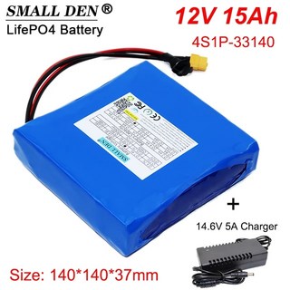 태양 전기 장난감 배터리 전원 공급 장치 Lifepo4 팩 12V 장비용 30a BMS 포함 4s1p 12.8V 15ah, 01 Battery and charger, 1개