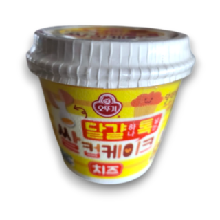 오뚜기 달걀하나톡넣는 쌀컵케이크 치즈, 60g, 2개