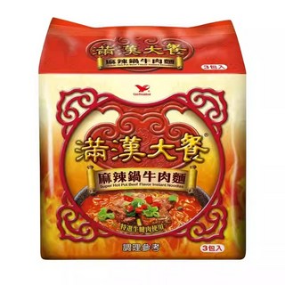 만한대찬 대만 우육면 마라우육면맛