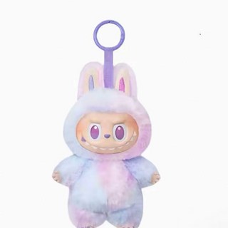 라푸부 피규어 블라인드 박스 랜덤 박스 귀여운 캐릭터 장식 인형 컬렉션 선물용 감성 디자인 데스크 장식 미니 피규어 수집용 상자형 포장 감성 굿즈 깜짝 재미 요소, 5호 [럭키] 퍼플 누드 의상