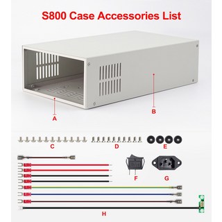 직류 조정 공급 장치 안정화 소스 고전력 실험 30A 1800W, Voltmeter Housing, 1개