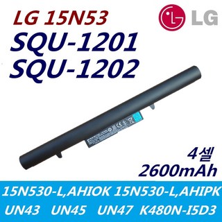 LG SQU-1202 SQU-1303 SQU-1201 SQU1201 SQU1202 호환용 15ND530 15N530 15ND530-GX3FK (배터리 모델명으로 구매하기)G, 1개