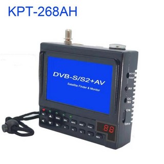 위성 신호 파인더 계측기 측정기 탐색기 KPT-268AH DVB-S2 Satfinder 풀 HD 디지털 TV 리시버 계량기 MPEG-4 DVB-S Sat, 3)AU PLUG