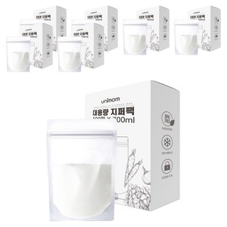 유니맘 대용량 지퍼백 700ml, 1개입, 700개