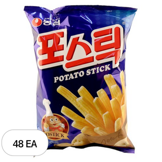 농심 포스틱, 160g, 48개