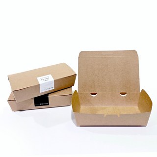 봄91 원터치 일회용 도시락 크라프트, 100개입, 1개