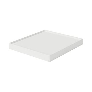 MUJI 무인 양품 폴리프로필렌 파일 박스 스탠다드용 바퀴도 붙일 수 있는 뚜껑 화이트 그레이 44902868, 1개, 상품명참조