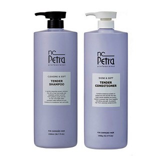 엔씨페트라 텐더 샴푸 1500ml/식물성단백질 유수분밸런스 자몽향샴푸, 엔씨페트라 텐더 컨디셔너 1500ml, 1개