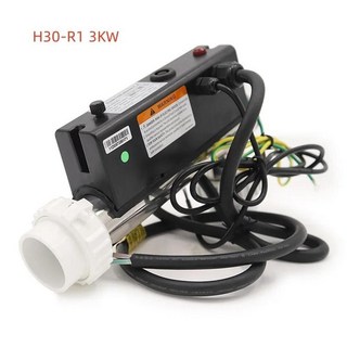 전기 탱크 욕조 온수기 마사지 스파 수영장 온도 조절기 순환 방수, 1개, 2. H30-R1 3KW