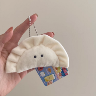 만두 키링 음식 인형