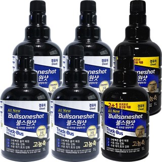 불스원 불스원샷 트럭 버스용 디젤 경유 1Lx4개 증정용 1Lx2개, 1개, 디젤/경유