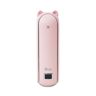 브루이 4800mAh 휴대용 미니 선풍기, brui-002, 핑크