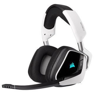 커세어 VOID ELITE RGB WIRELESS 게이밍 헤드셋 화이트