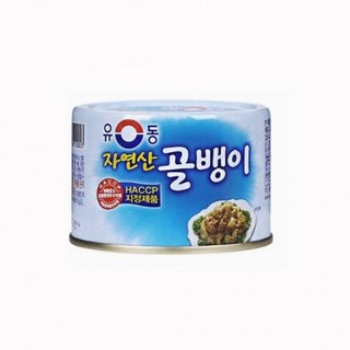 요리친구 유동 자연 골뱅이 140G 캔, 1개