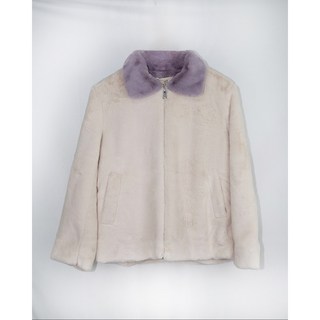 가볍고 고급스러운 페이크퍼 여성플리스 후리스 집업 점퍼 자켓