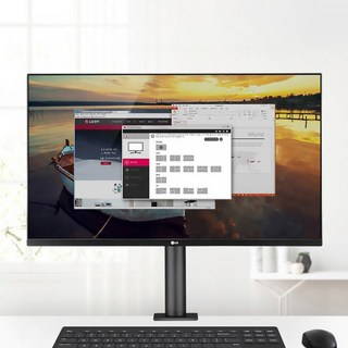 LG 모니터 32UN880 80cm IPS 4K UHD 프리싱크 USB-C 스피커 내장