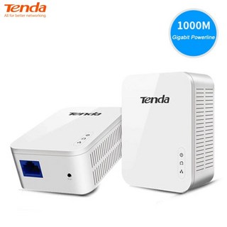 Tenda 기가비트 전력선 어댑터 UHD 스트리밍 파트너 P3 이더넷 PLC 플러그 앤 플레이 PH3 AV1000 1 포트 1 팩 키트 2)1 piece no box - 미국 플러그 2) 1 piece no box - 미국 플러그 상품 이미지