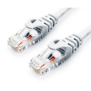애니포트 CAT5E UTP 랜케이블 1M 회색 AP-5UTP-1MG, 1개