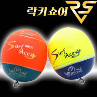 [락키쇼어] RS-4 서프에이스 고리찌 고리구멍찌(RS-4), 1.0호, 오렌지, 1개