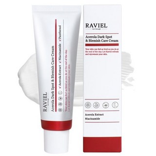 [비건뷰티] RAVIEL 아세로라 잡티 앤 기미 케어 크림, 50ml, 2개