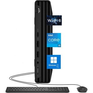 HP 미니 데스크톱 컴퓨터 마이크로 폼 팩터 PC 1.2L 인텔 코어 i5-1335U 32GB RAM 1TB SSD 아이리스 Xe 그래픽 윈도우 11 프로 유선 K, 16GB RAM | 1 TB SSD