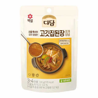 다담 고깃집 된장찌개 양념, 130g, 2개