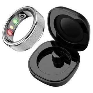 콜미 스마트 반지 ver4 블루투스 링 웨어러블 충전케이스 포함 어플 연동 7종 사이즈, 10(62mm), 실버