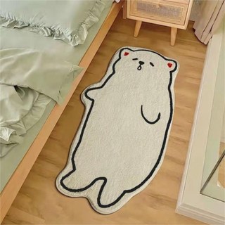 귀여운 고양이 러그 인테리어 홈꾸미기 발매트 거실 카페트 침실 거실 미끄럼방지