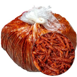 [젓갈이야기 도매] 더덕무침 대용량, 4kg, 1개